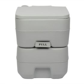 20L Portable Removable Flush Toilet with Double Outlet(Same as 44809271)