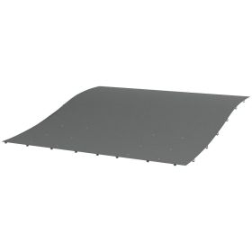 Pergola Canopy Replacement, Pergola Shade Cover for 10 x 10 Pergola ( 84C-038 Series), Dark Gray (Option: Dark Gray-360x265x70 mm)